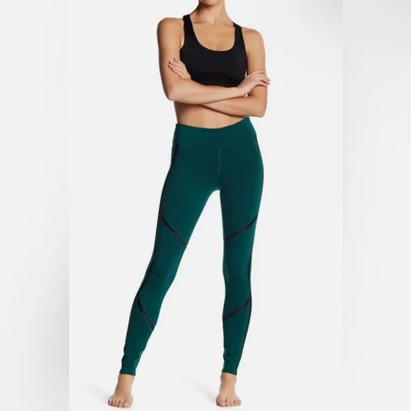 ALO Yoga Talia Full Length Leggings in Evermint Green Size Medium High Rise - Picture 3 of 9